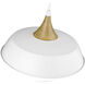 Arlo 1 Light 14.1 inch Matte White Indoor Pendant Ceiling Light